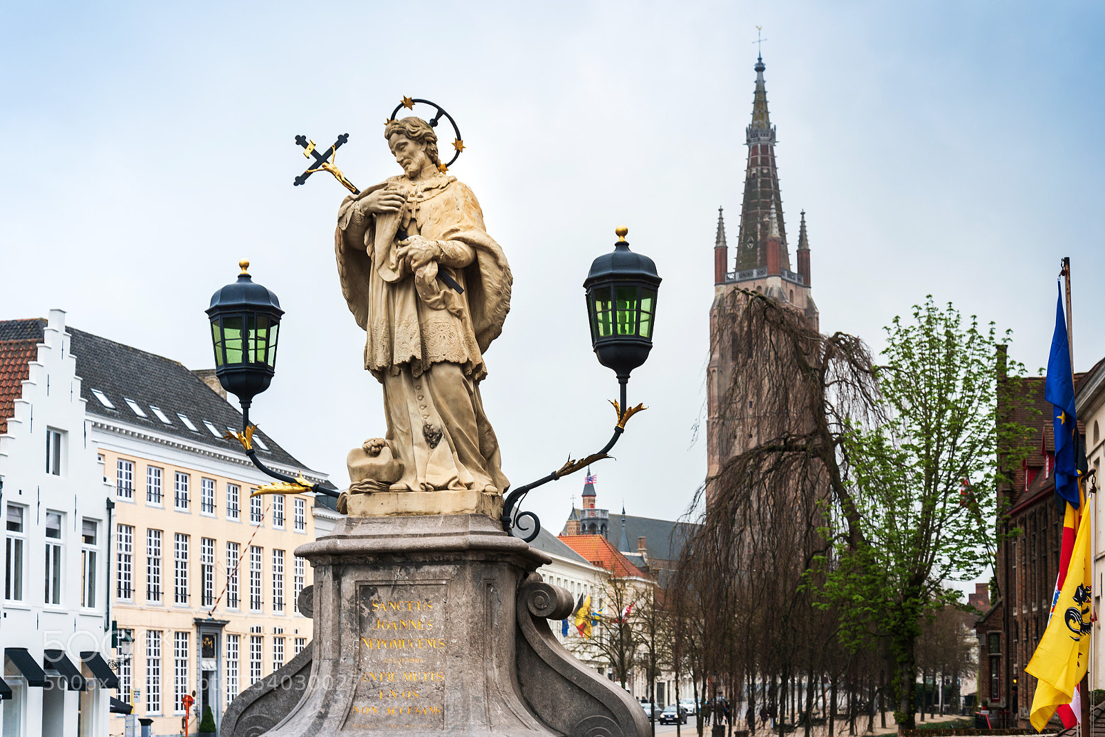 Nikon D800 sample photo. Statue of saint joannes photography