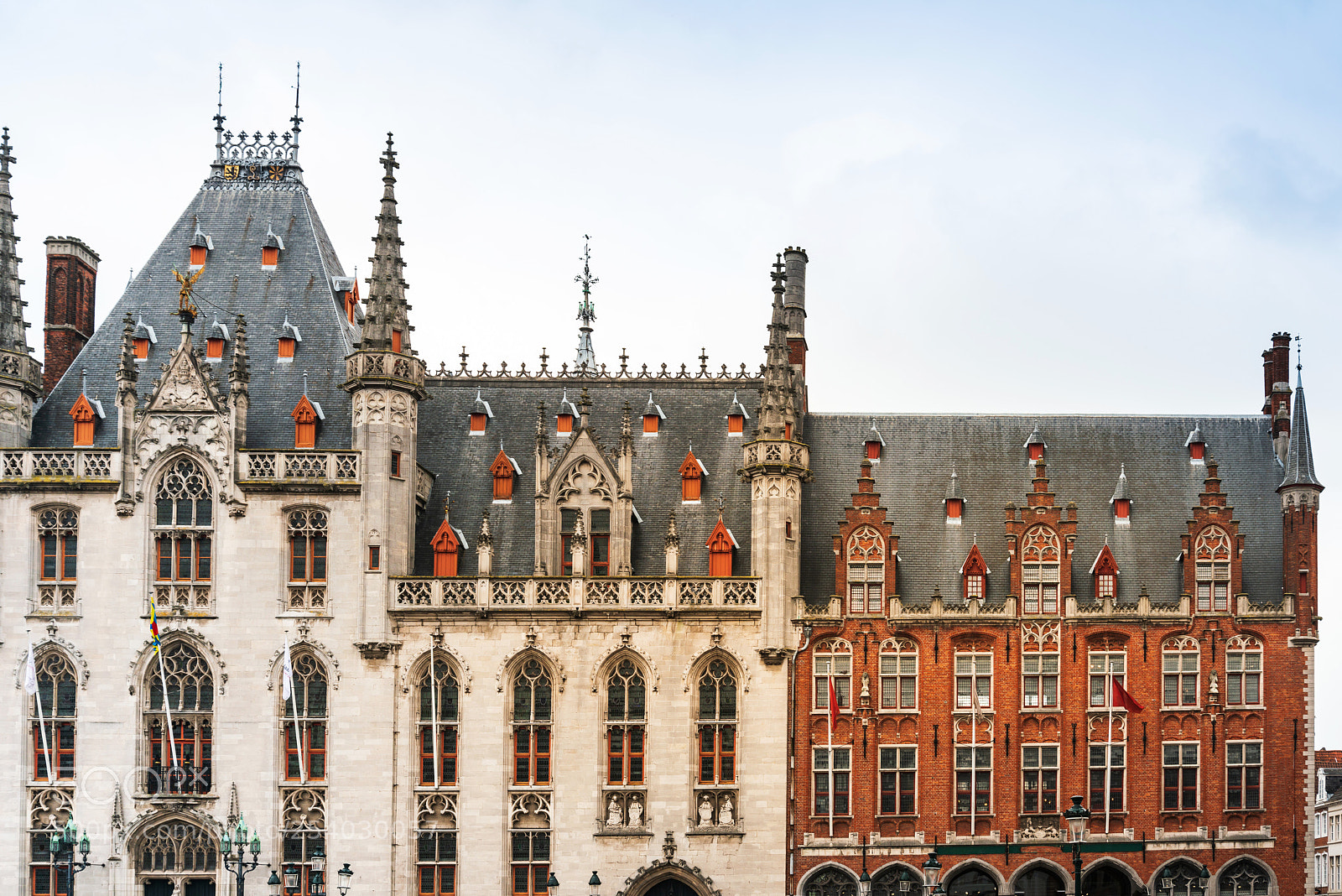 Nikon D800 sample photo. Bruges city hall in photography