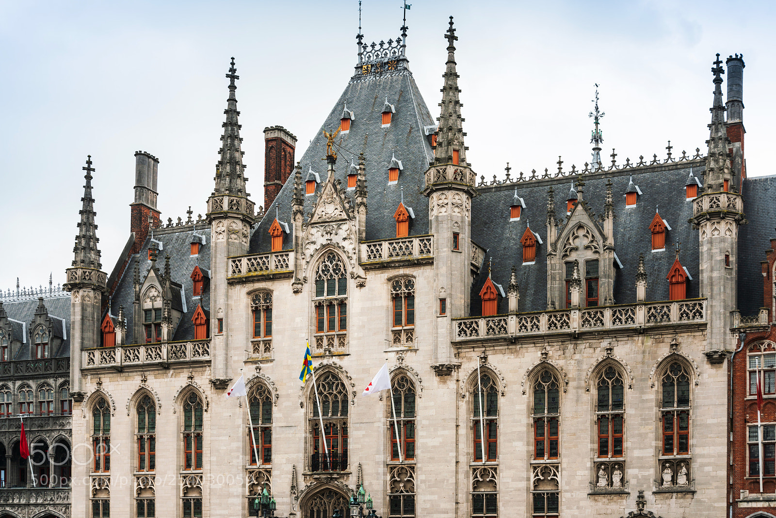 Nikon D800 sample photo. Bruges city hall in photography