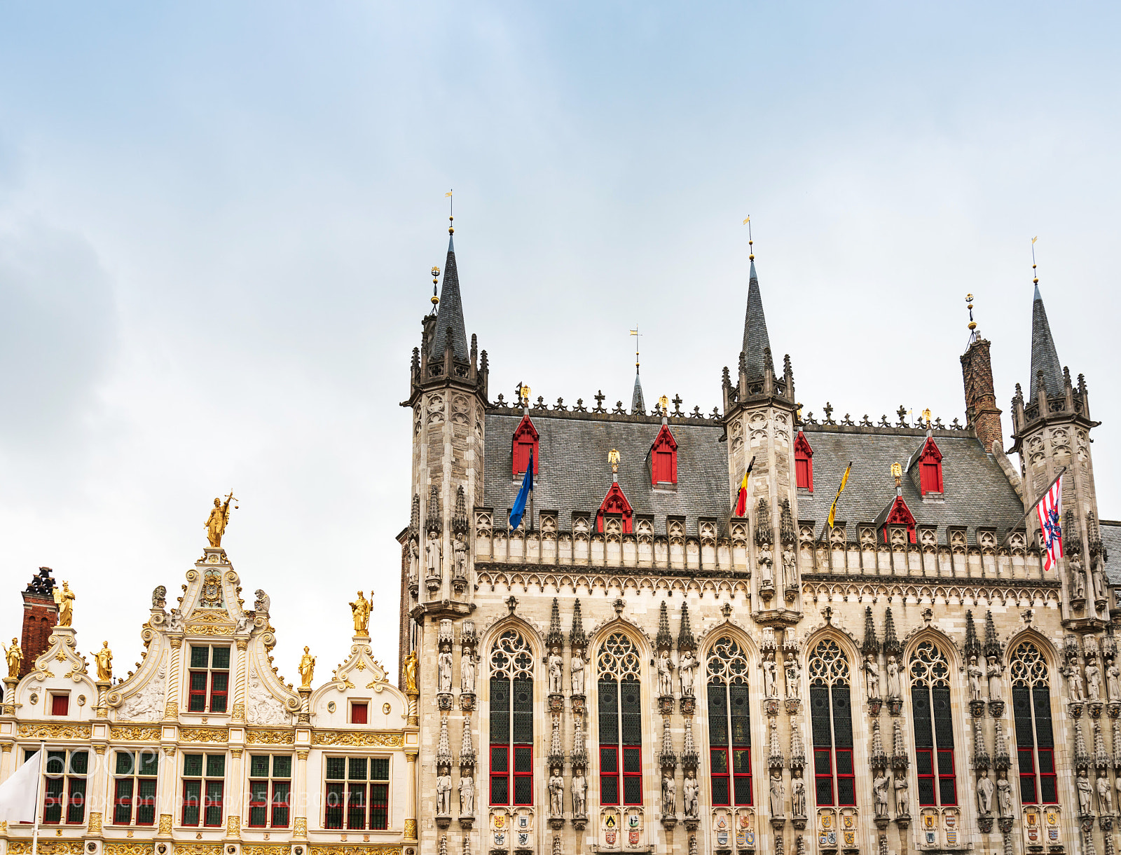 Nikon D800 sample photo. Bruges city hall in photography