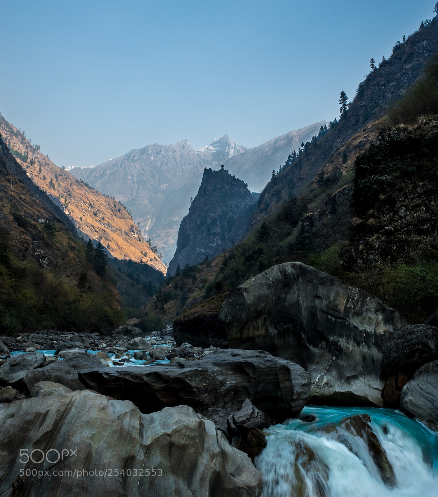 Pentax K-1 sample photo. River valley photography