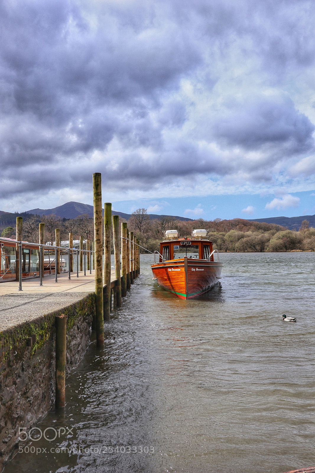 Canon EOS M6 sample photo. Derwent water pleasure boat photography