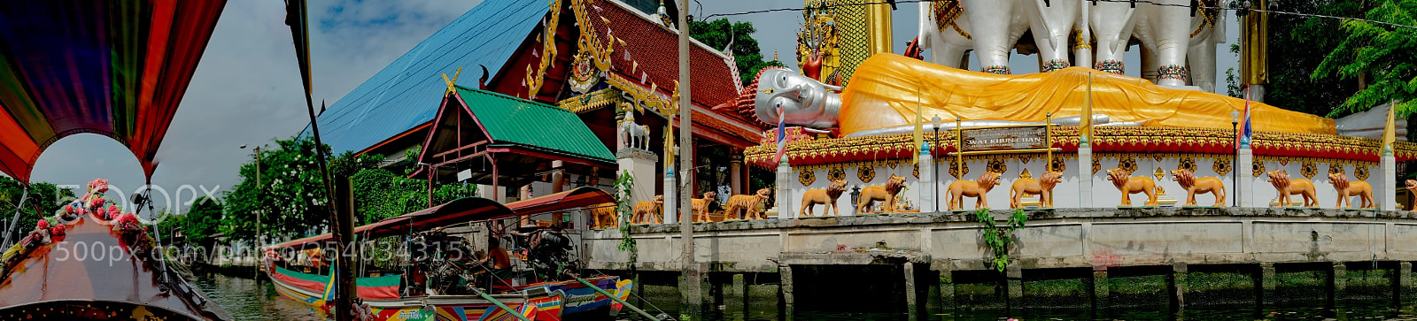 Nikon D5300 sample photo. Reclining buddha of wat photography