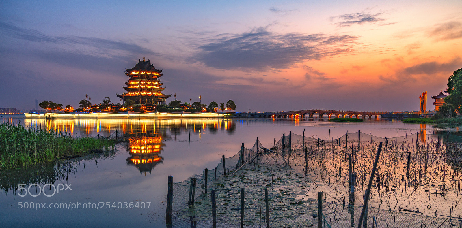 Sony a7R III sample photo. Budda temple in sunset photography