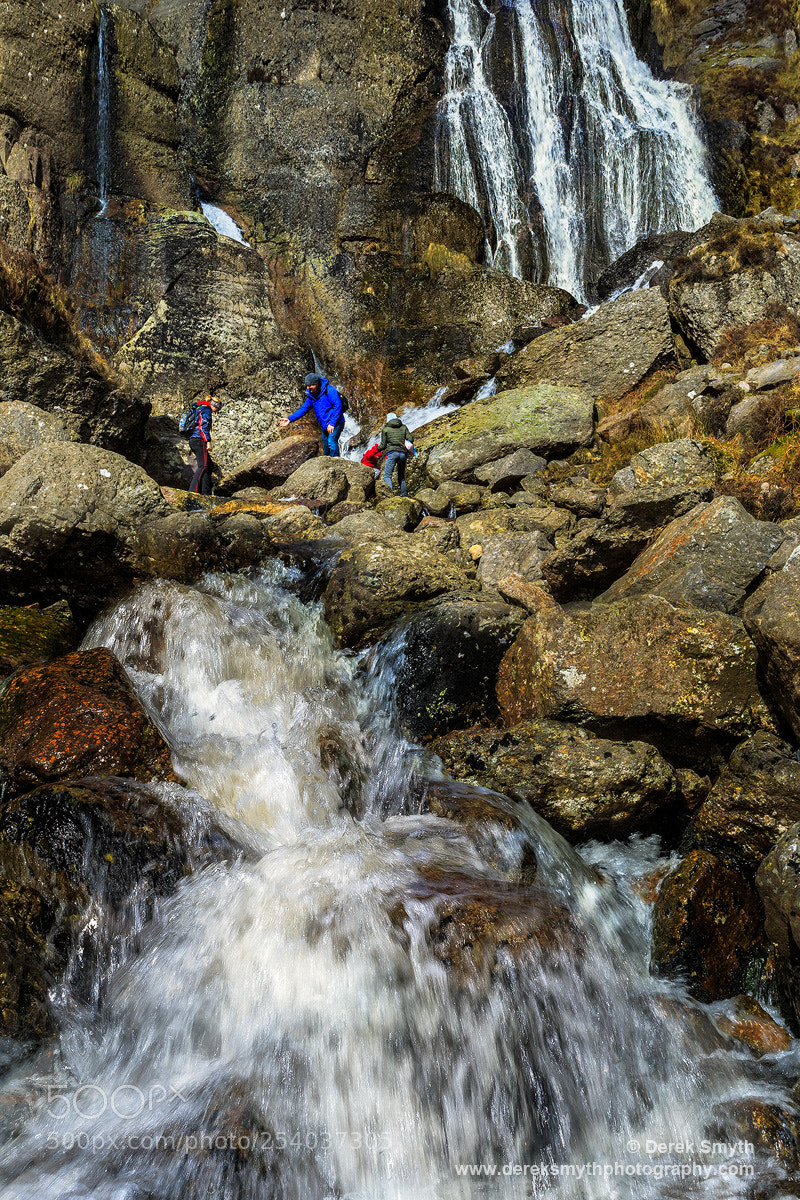 Canon EOS 5D Mark IV sample photo. Crossing the mahon falls photography