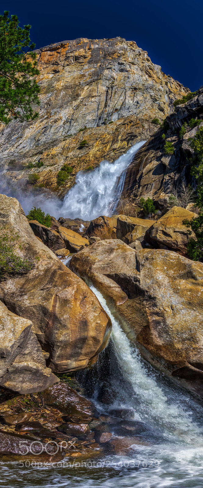Pentax K-3 II sample photo. Hetch hetchy waterfall photography