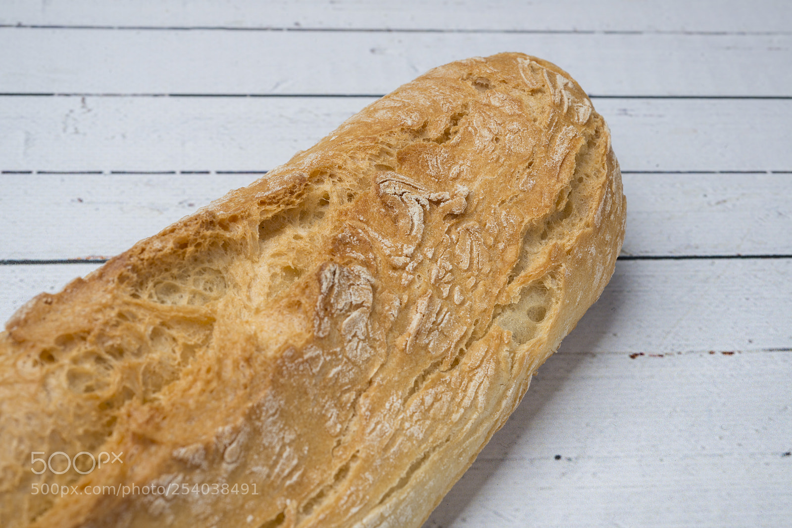 Nikon D800 sample photo. White wheat bread stick photography