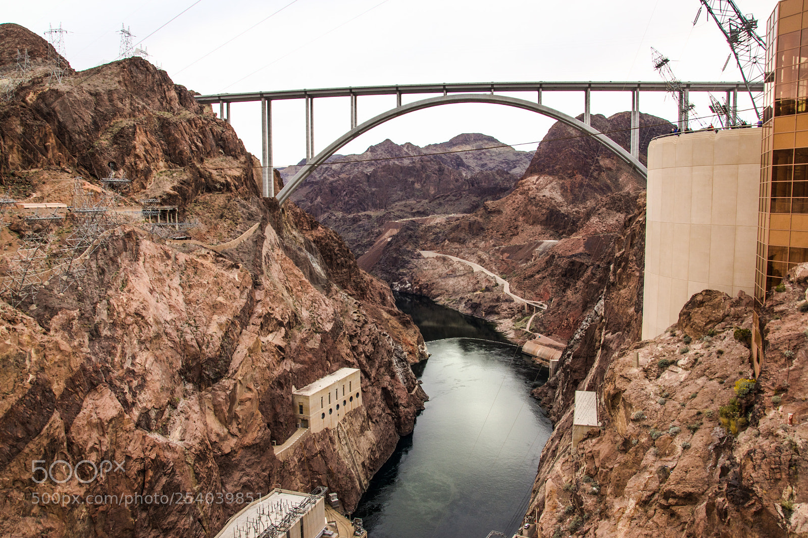 Nikon D5600 sample photo. Hoover dam photography