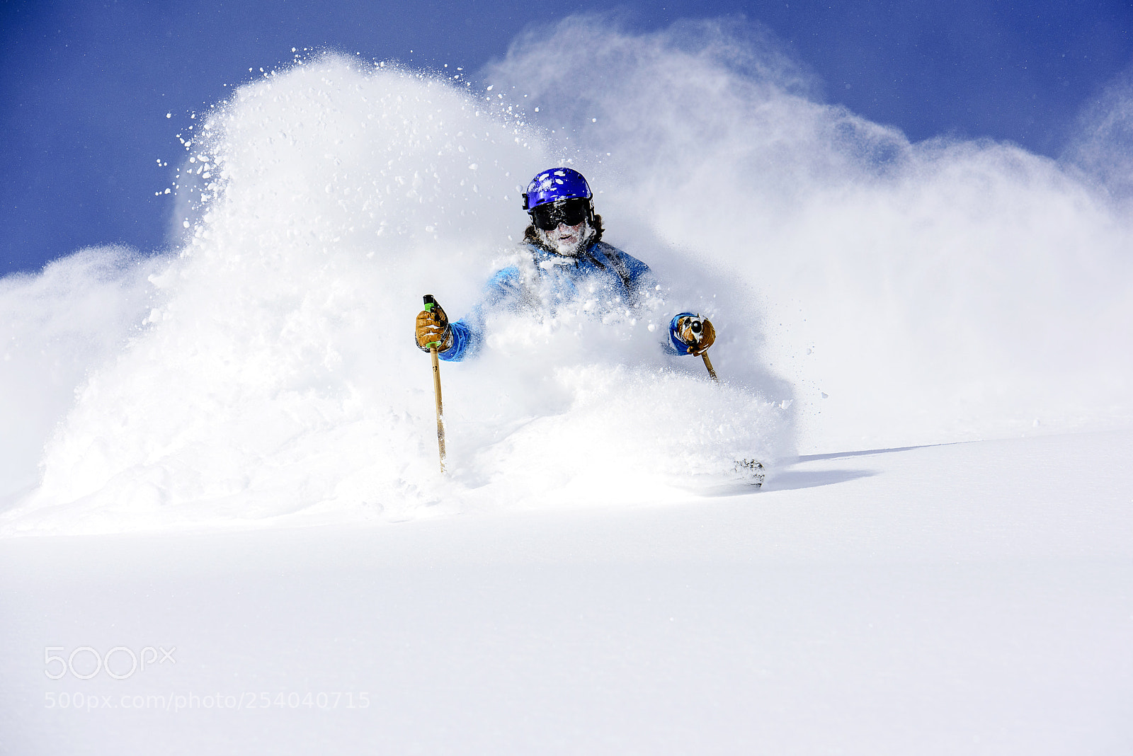 Nikon D810 sample photo. Powder grin photography