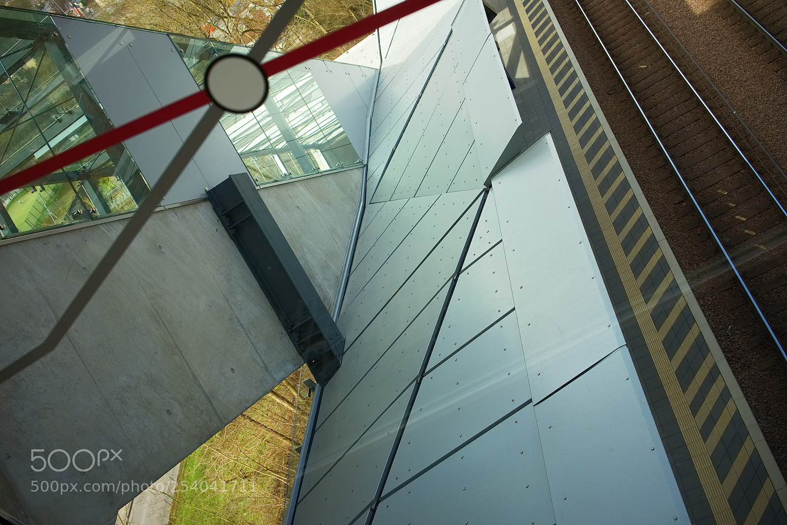 Sony a7 II sample photo. Over the train station photography