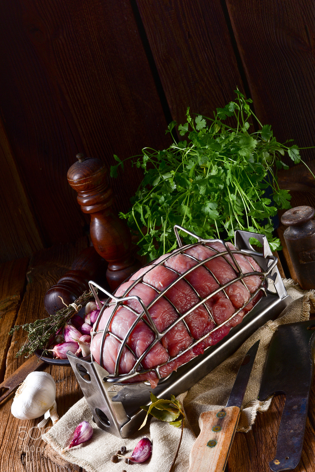 Nikon D810 sample photo. Pressure ham cooker with photography