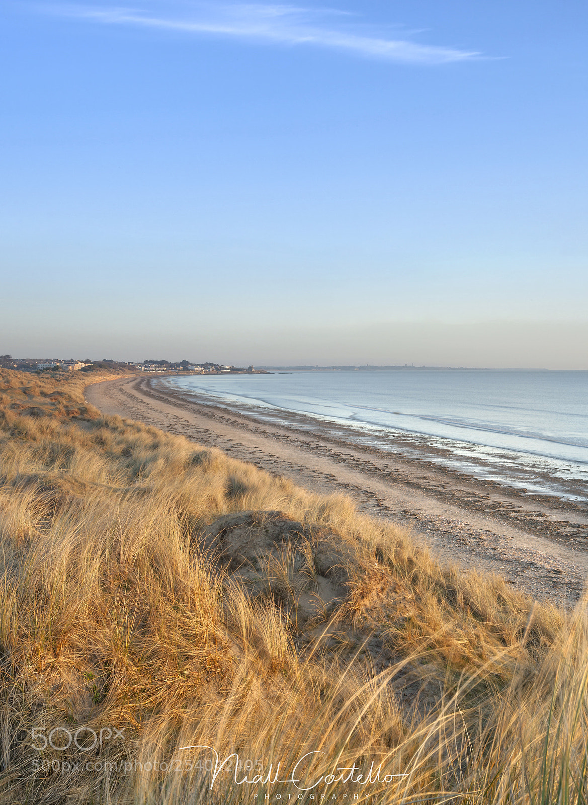Canon EOS 5D Mark II sample photo. Morning light at portmarnock photography