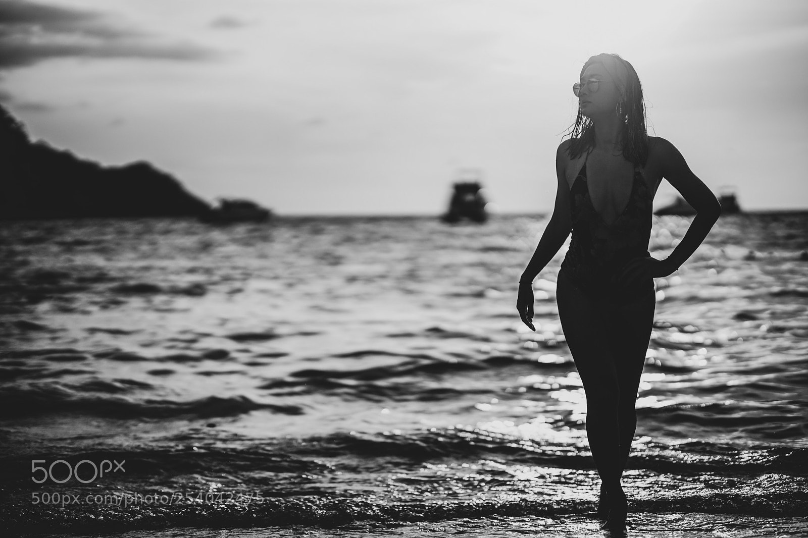 Sony a7 II sample photo. Sunset on the beach  photography