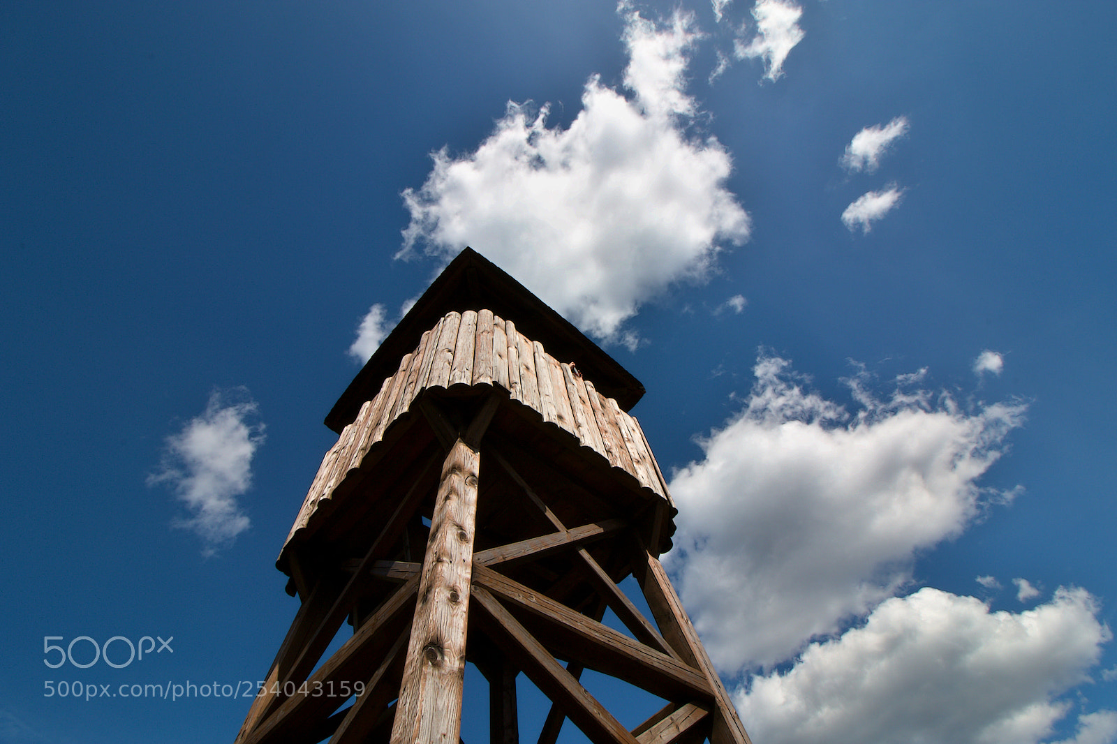 Canon EOS 70D sample photo. Lookout tower & clouds (javorniky) photography