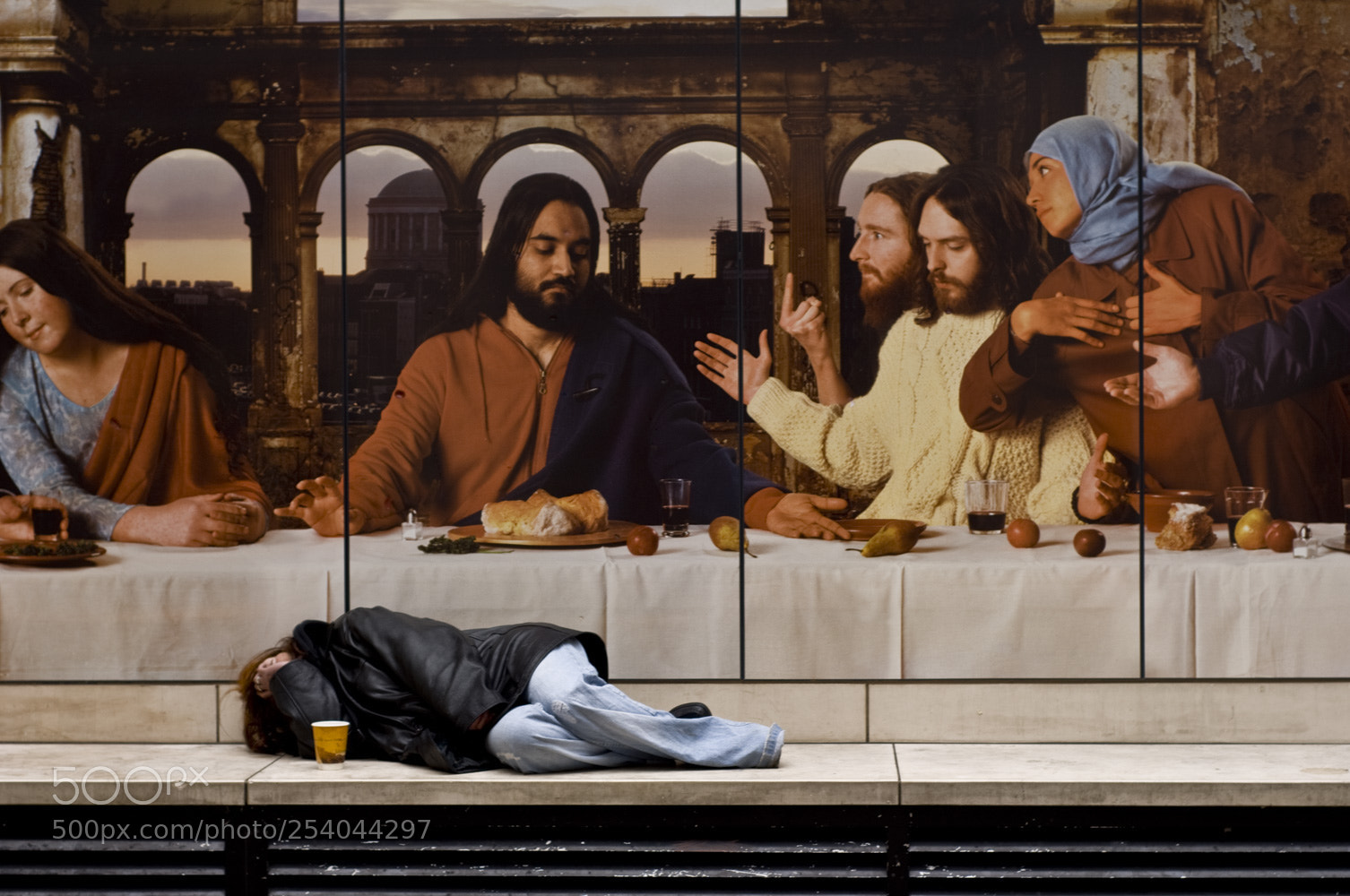 Nikon D2X sample photo. Last supper photography