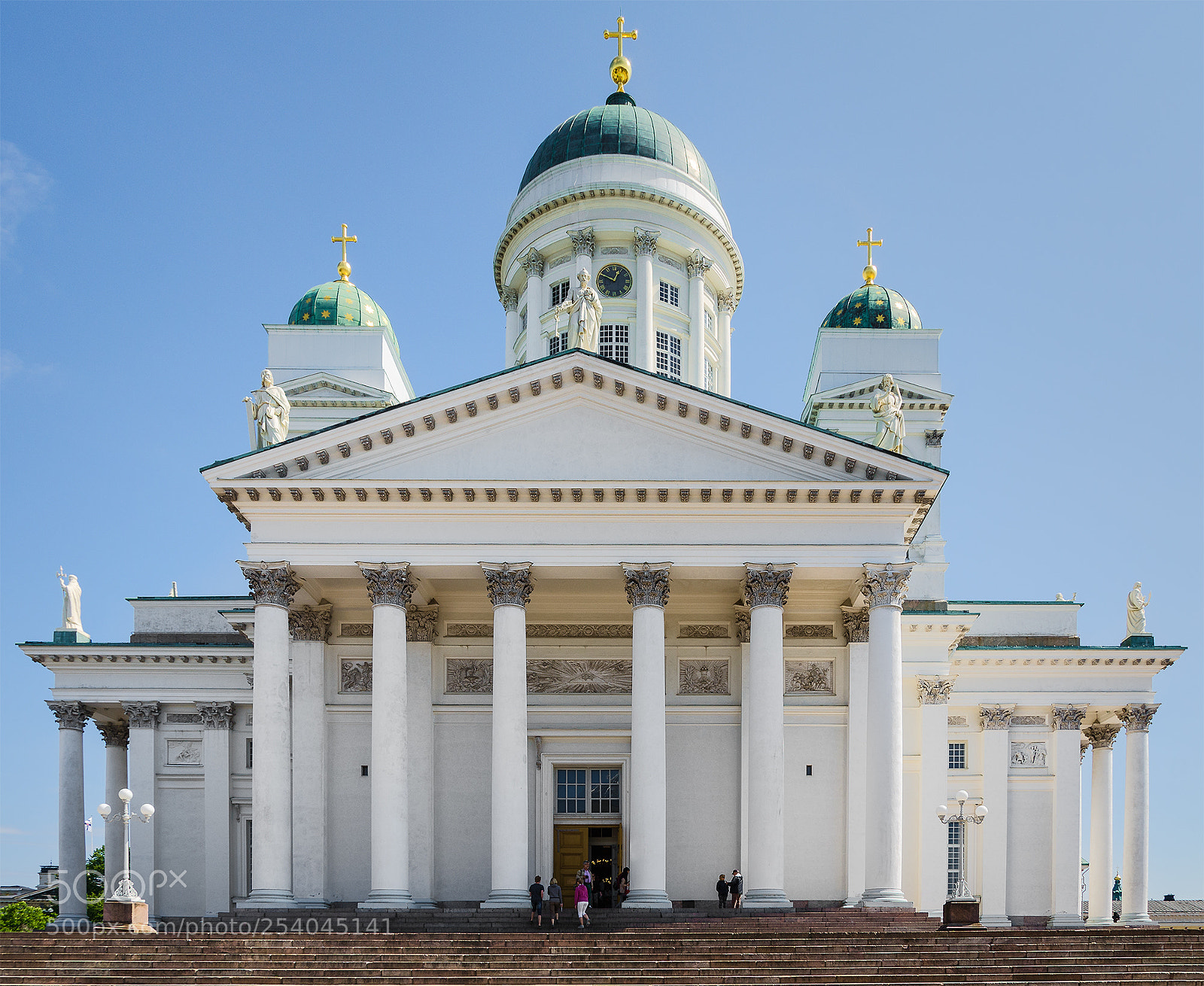 Nikon D7000 sample photo. Helsinki cathedral photography