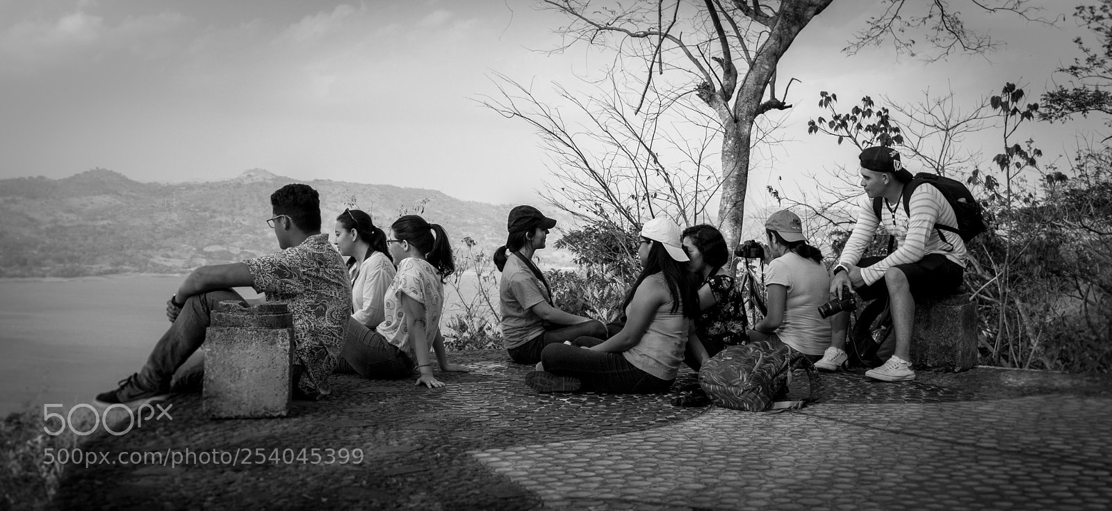 Nikon D3300 sample photo. Lago b&w photography
