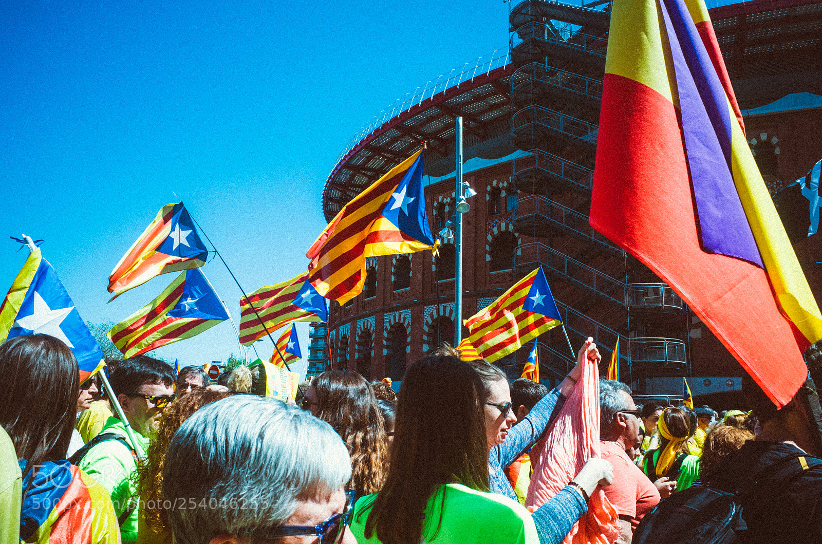Ricoh GR II sample photo. Catalonia and its freedom photography