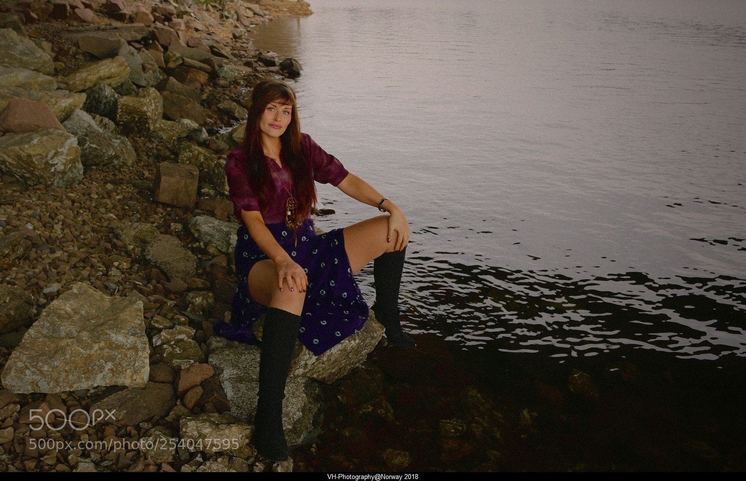Canon EOS 70D sample photo. Girl by the river. photography