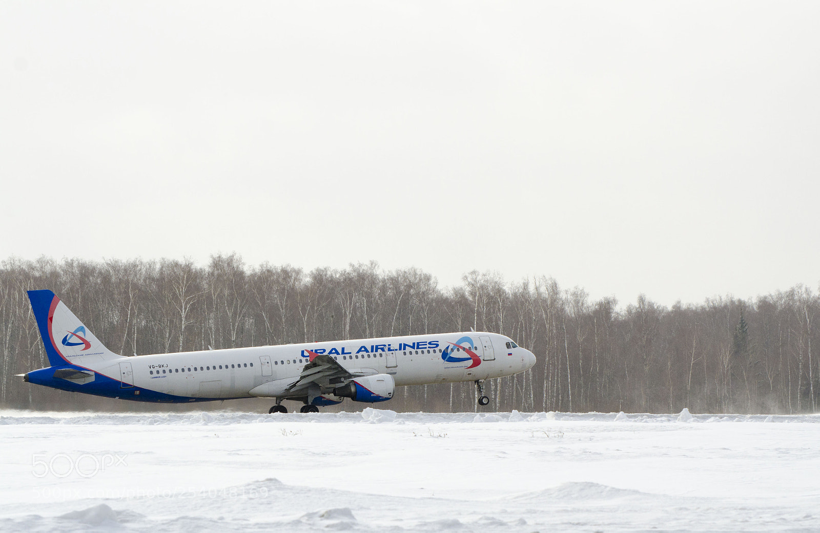 Nikon D7000 sample photo. Vq-bkj ural airlines airbus photography