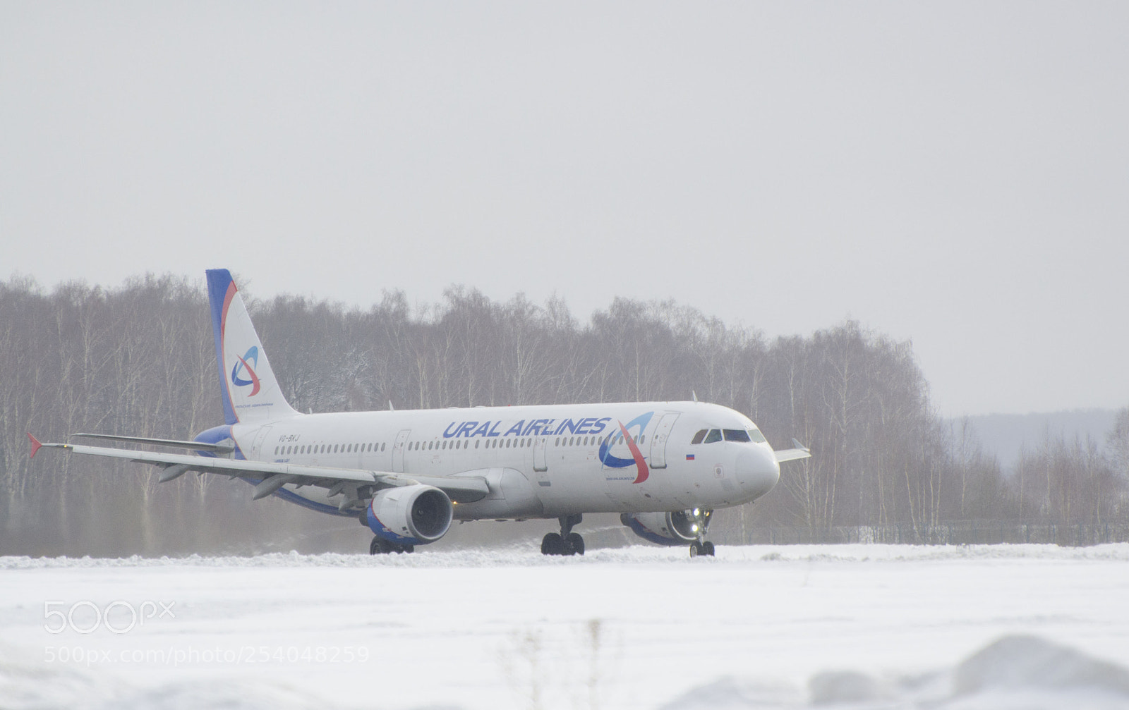 Nikon D7000 sample photo. Vq-bkj ural airlines airbus photography