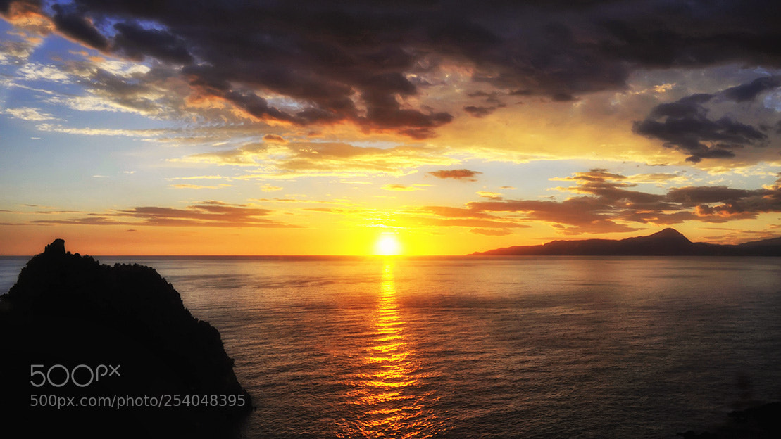 Nikon D5000 sample photo. Sunset photography
