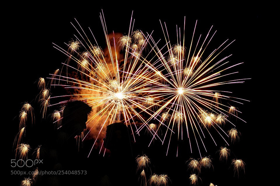 Olympus OM-D E-M1 Mark II sample photo. Under the firework ii photography
