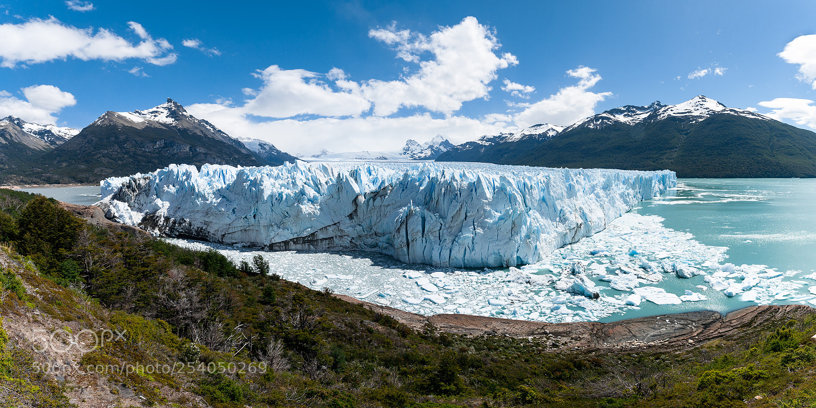 Canon EOS 5D sample photo. Perito moreno panoramic photography