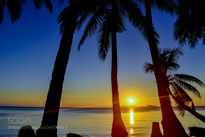 Nikon D3100 sample photo. Sunset kawaliwu beach photography