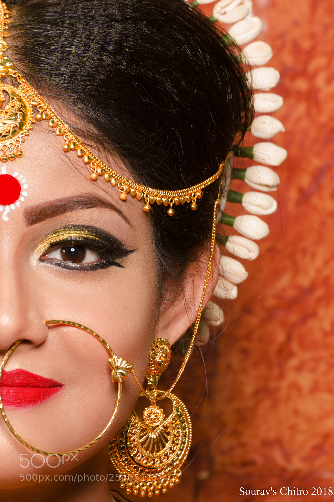Nikon D7000 sample photo. Bengali bridal 1 photography