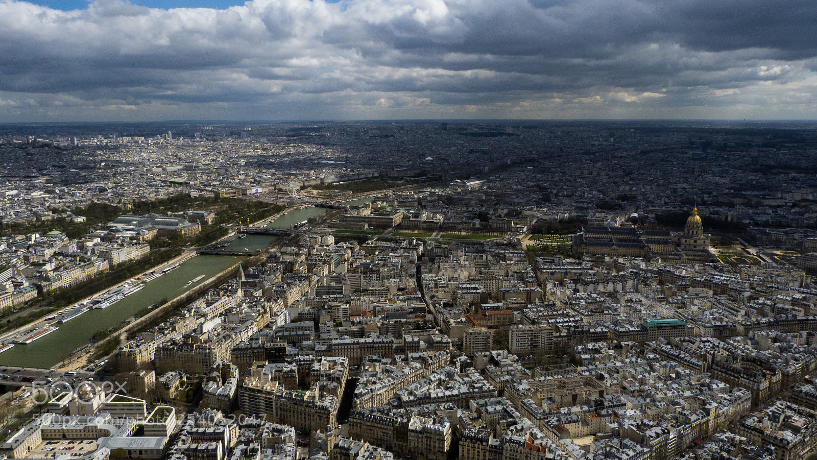 Panasonic Lumix DMC-FZ40 (Lumix DMC-FZ45) sample photo. Paris from above photography