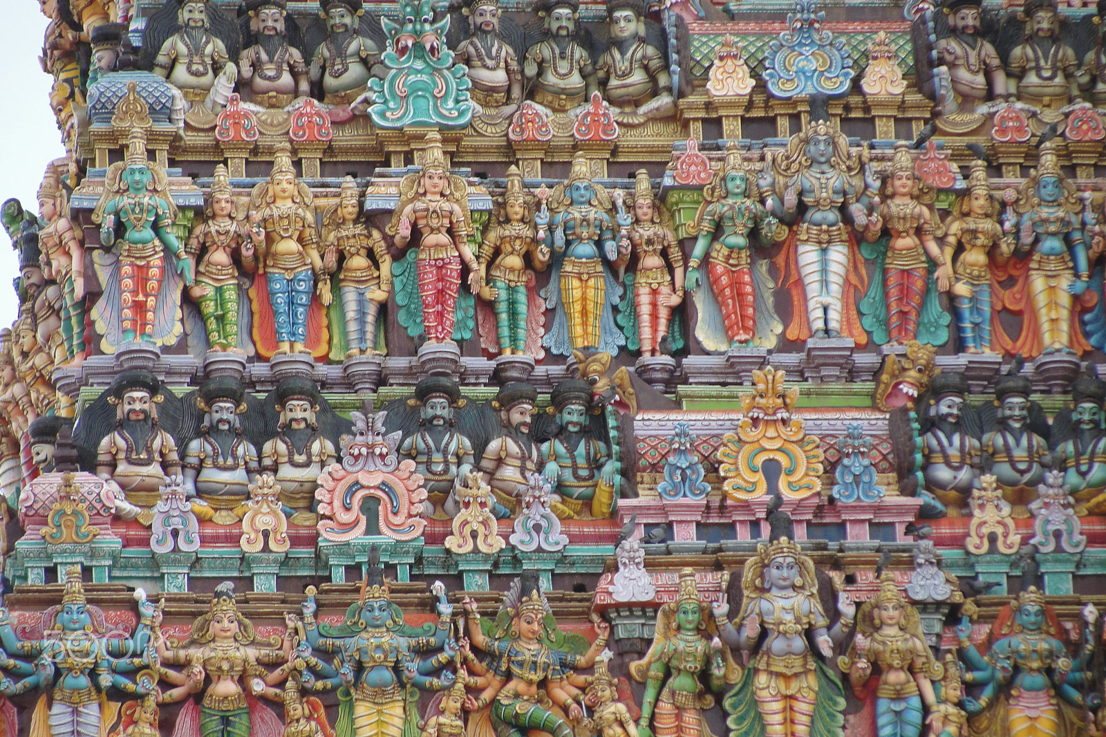 Sony Cyber-shot DSC-H20 sample photo. Shree meenakshi temple photography