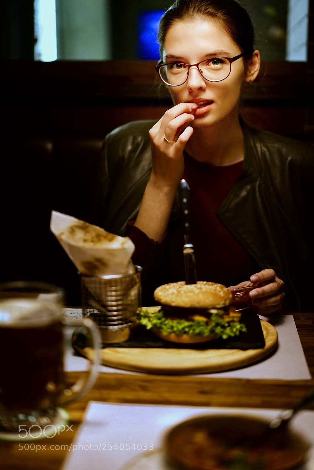 Sony a7 II sample photo. Tasty burger photography