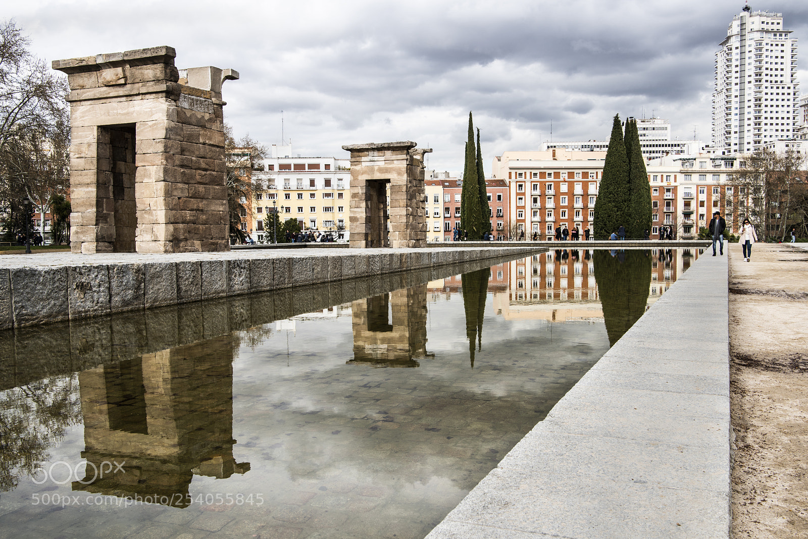 Nikon D810 sample photo. Templa de debod, madrid photography