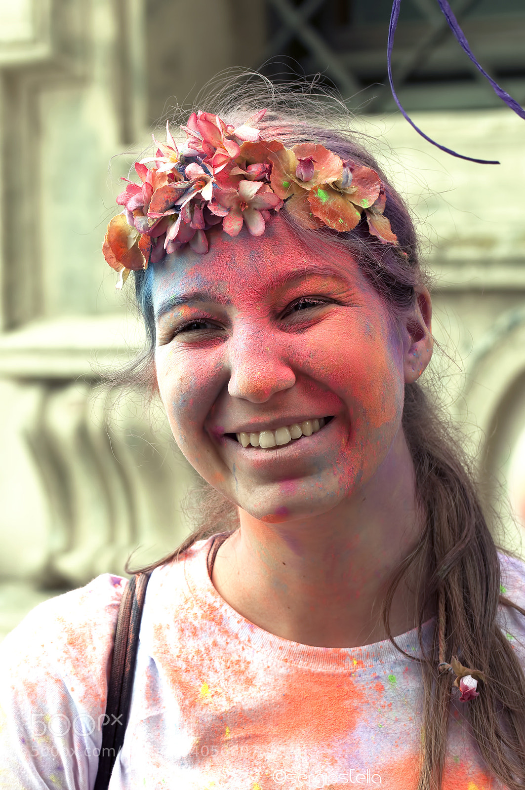 Nikon D90 sample photo. Holi colors___ photography