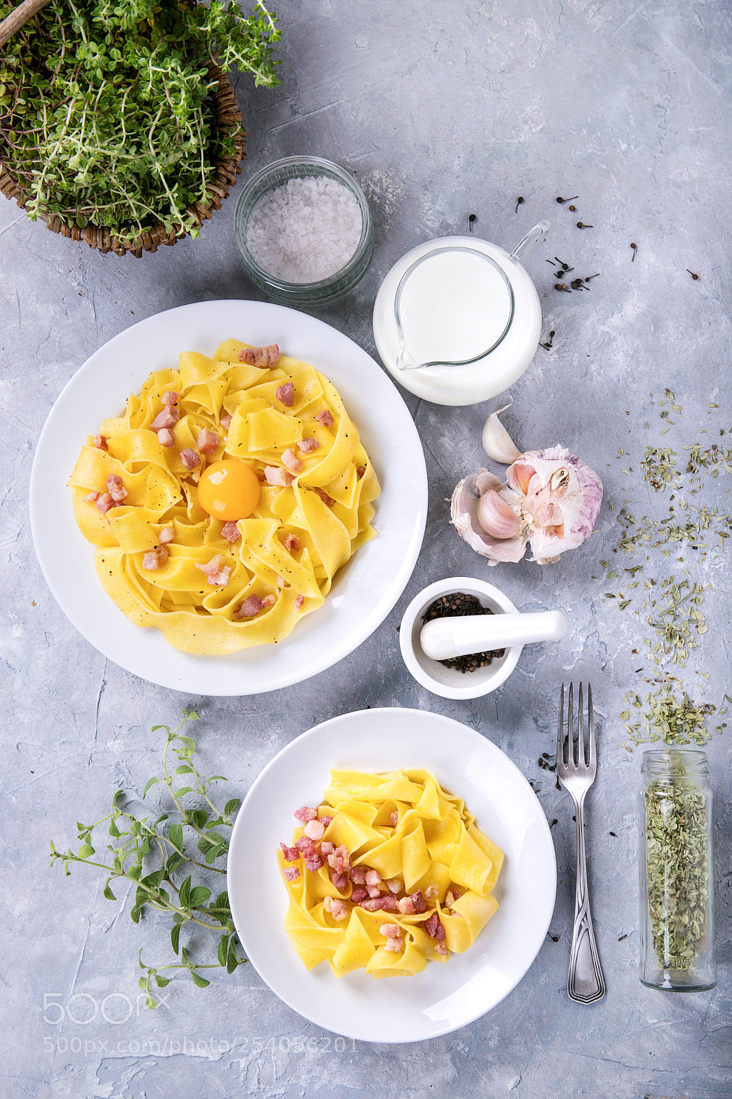 Canon EOS 6D Mark II sample photo. Home made pasta carbonara photography