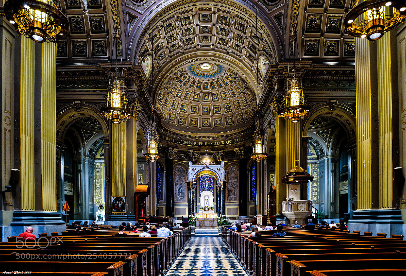 Nikon D800E sample photo. Philly cathedral basilica of photography