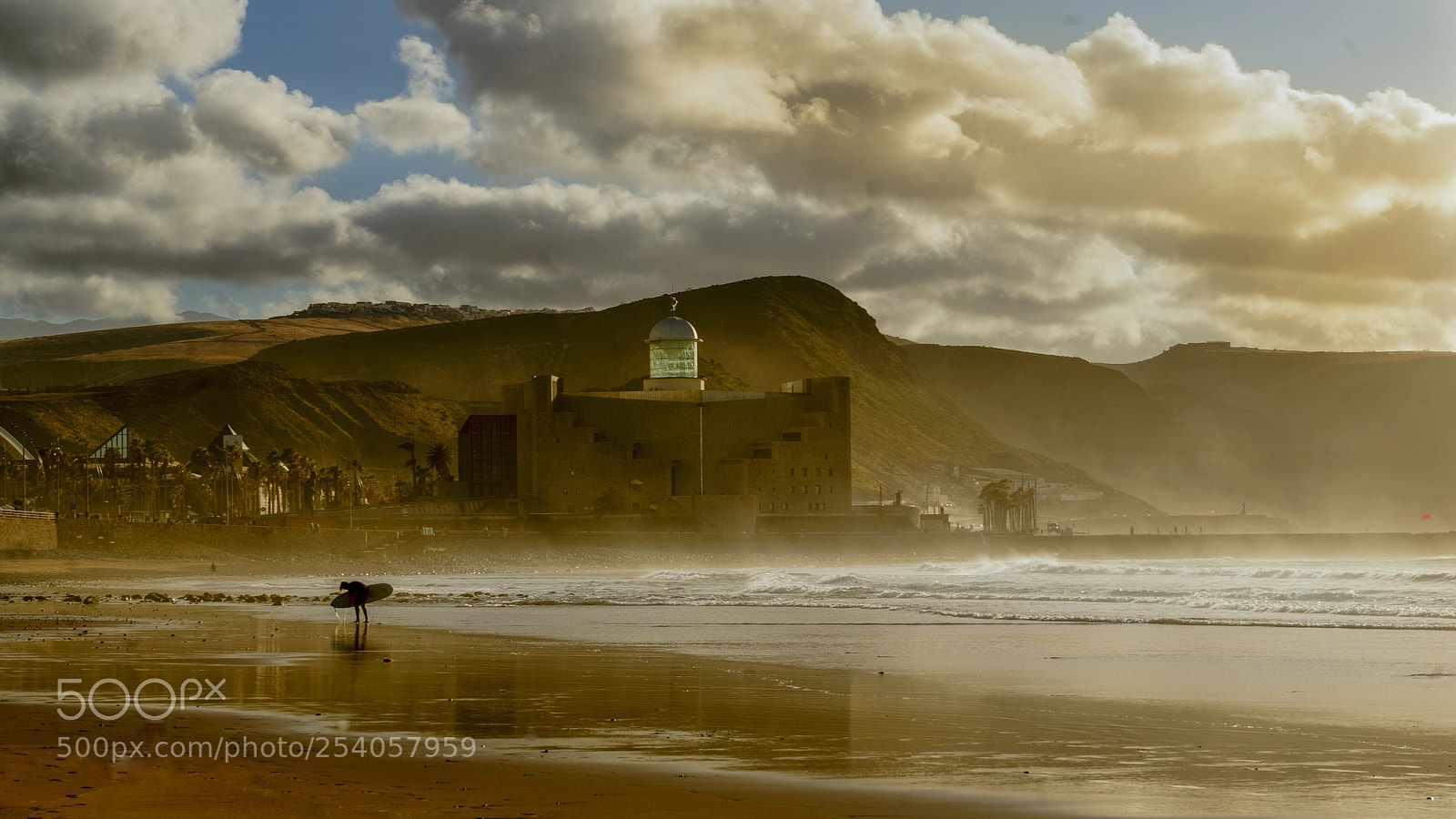 Sony a7S sample photo. Playa de las canteras photography