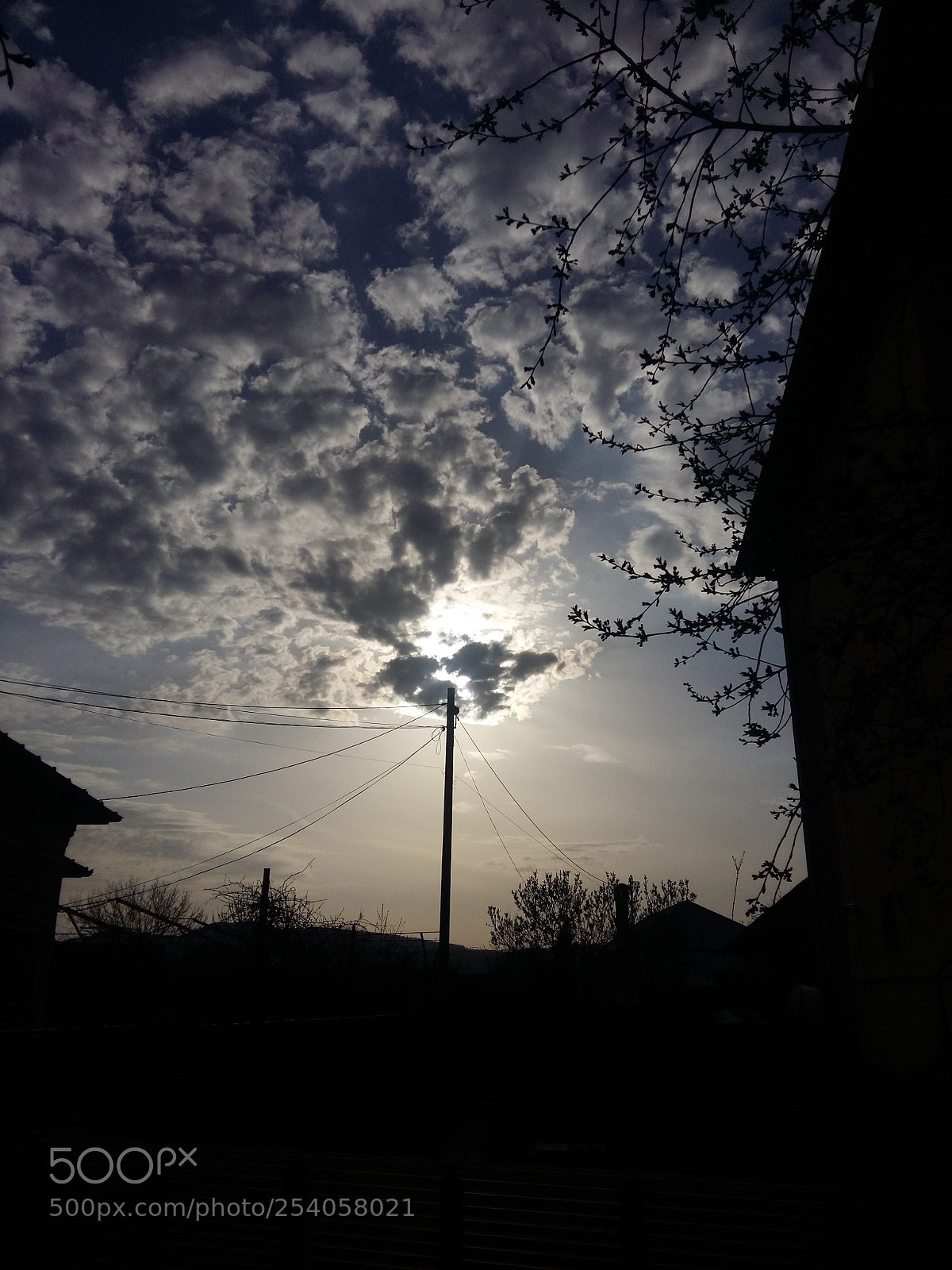 Samsung Galaxy A5 sample photo. Răsărit intunecat. photography