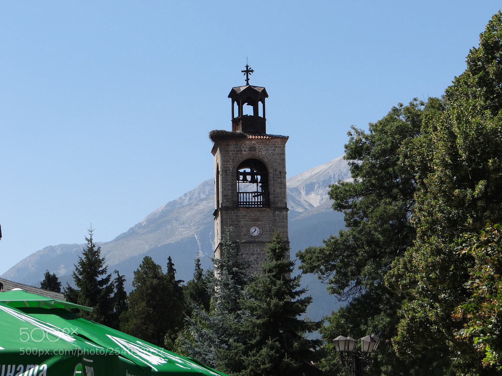 Sony DSC-HX200V sample photo. Bansko church tower photography