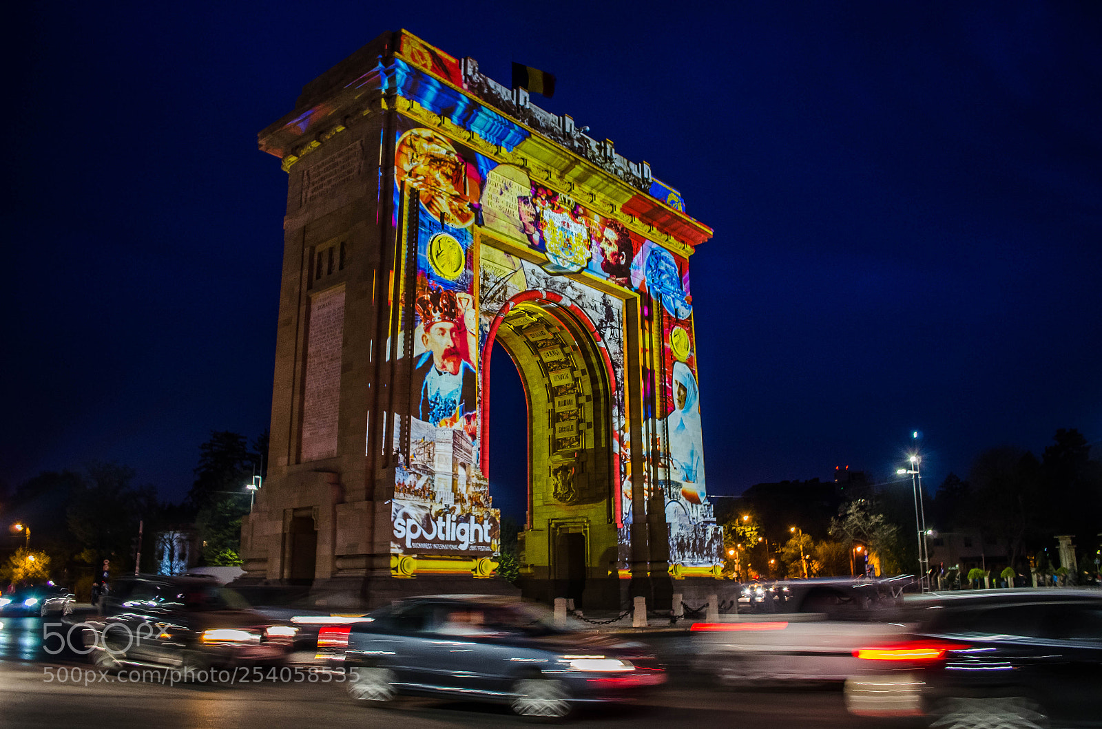 Nikon D5100 sample photo. Bucharest spotlight photography