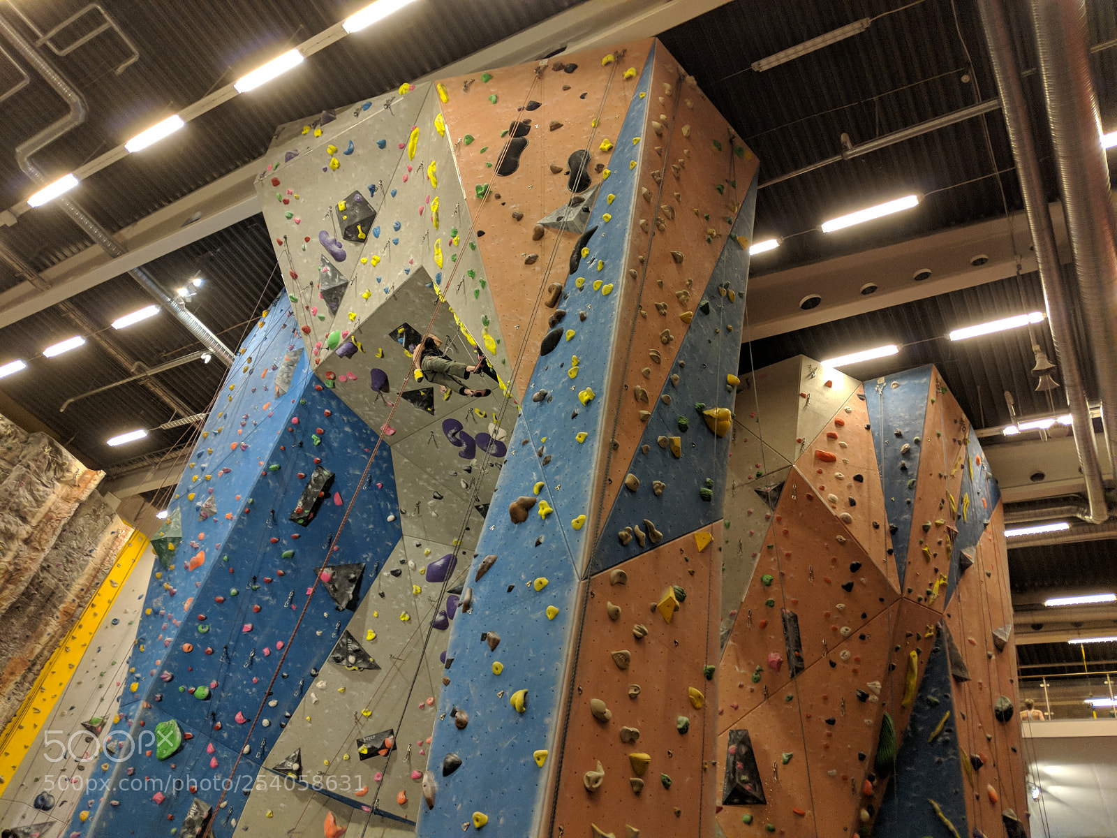 Google Pixel 2 XL sample photo. Rock climbing photography