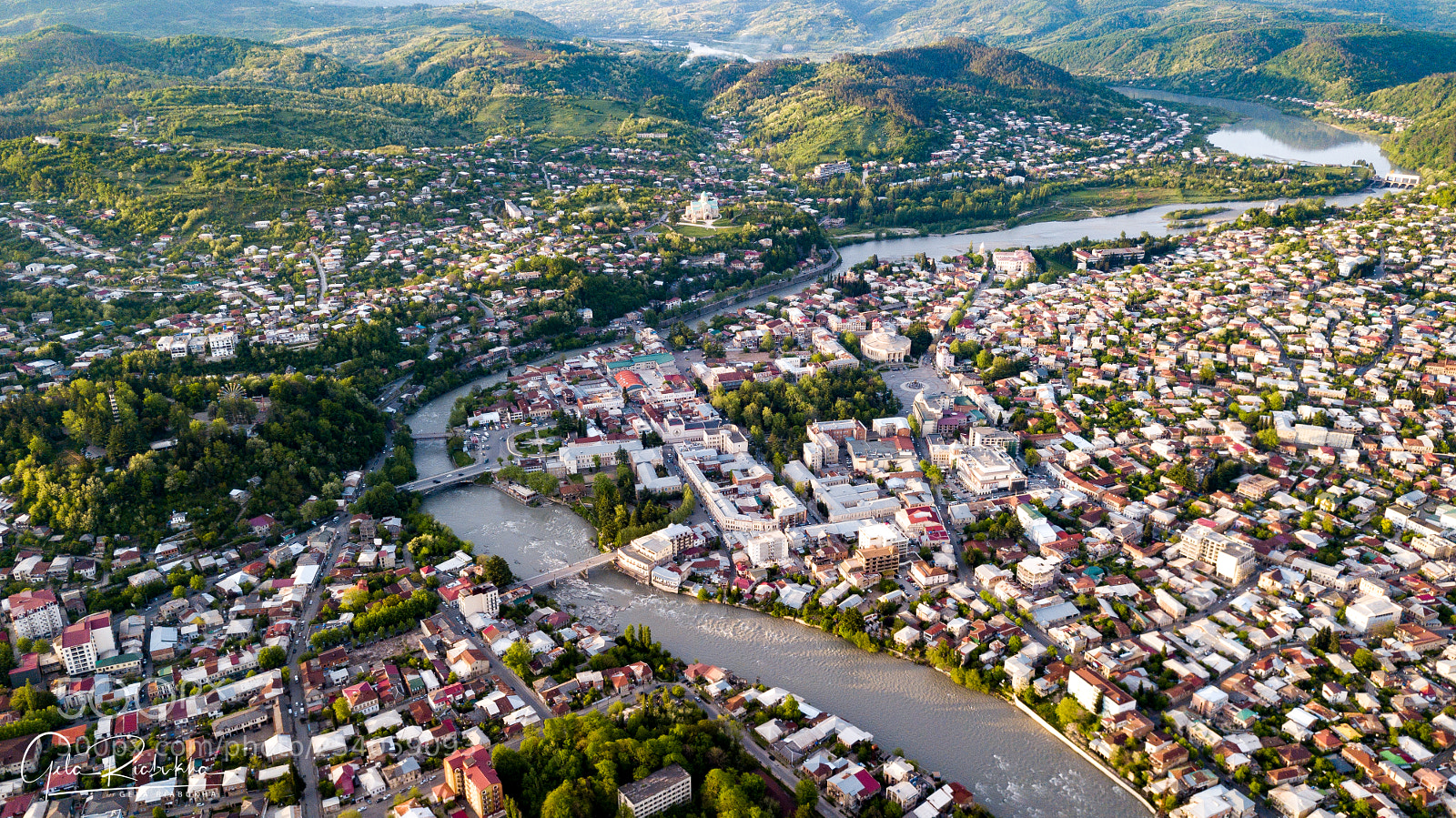 DJI FC220 sample photo. Kutaisi, georgia photography
