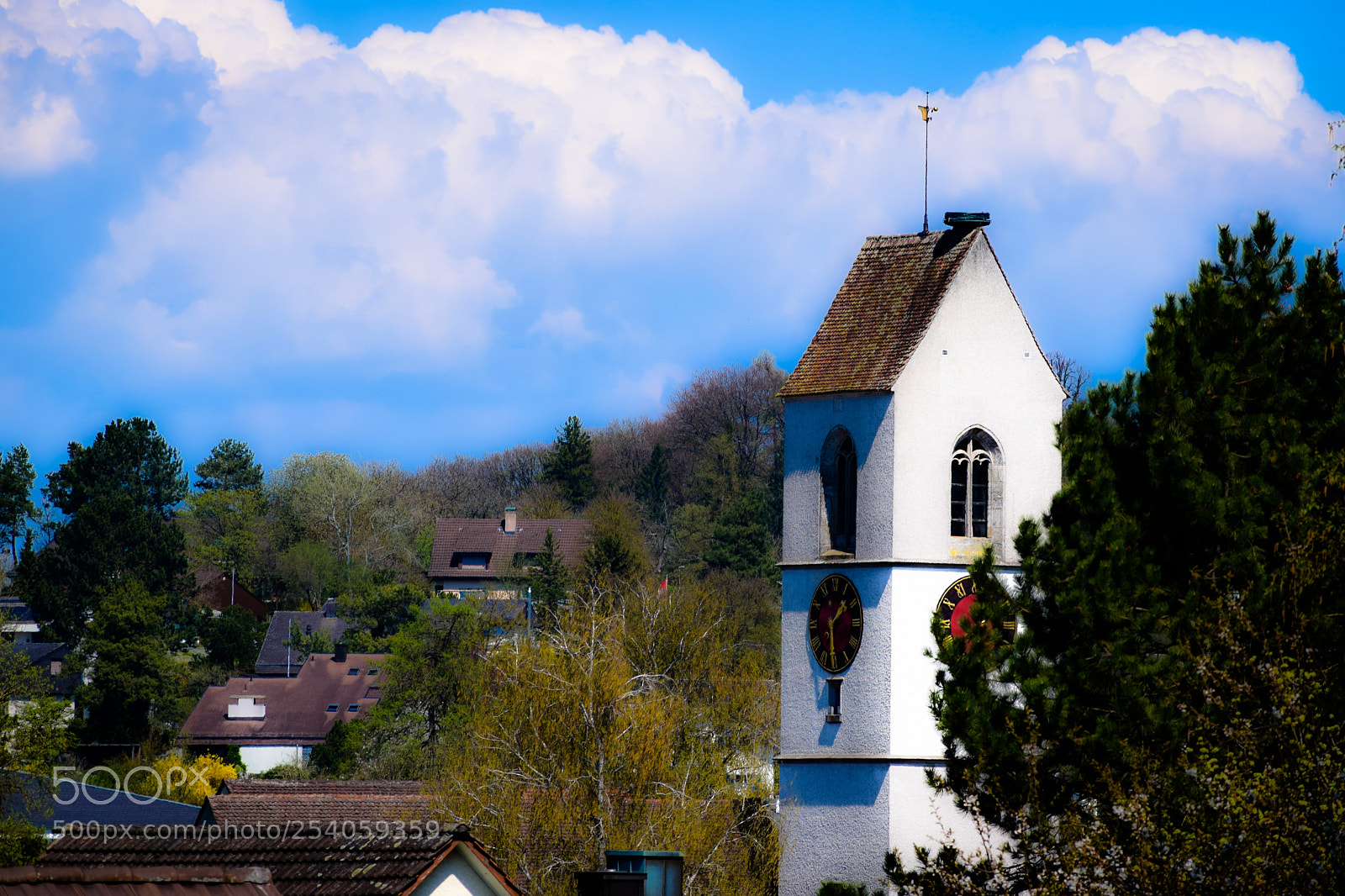 Nikon D3300 sample photo. Village church photography