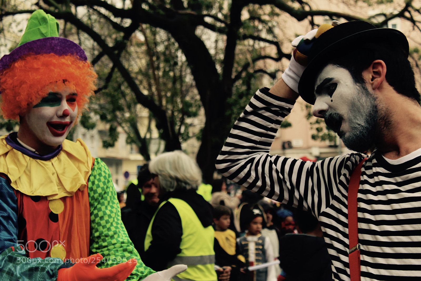 Canon EOS 1200D (EOS Rebel T5 / EOS Kiss X70 / EOS Hi) sample photo. Clown and mime photography