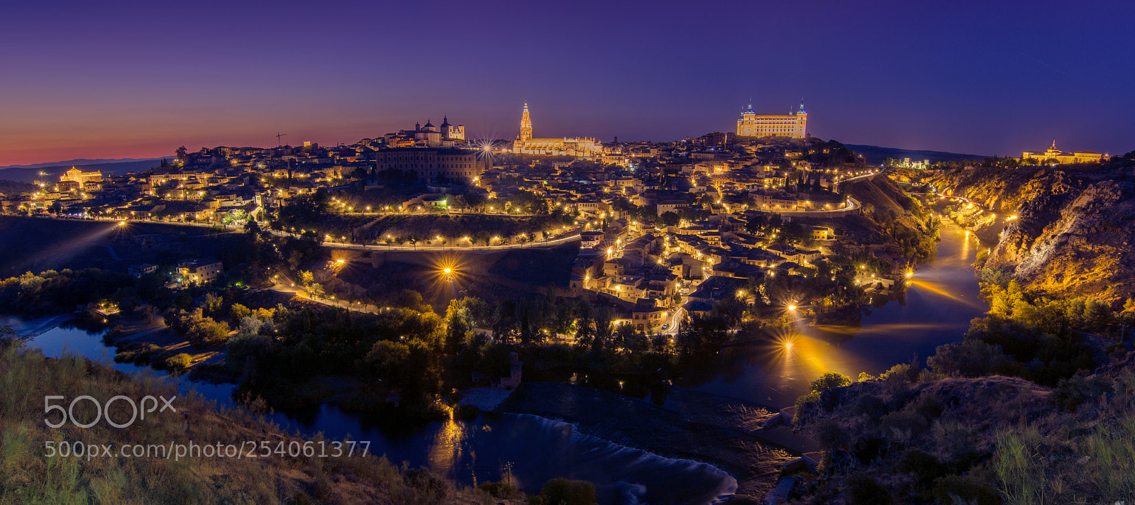 Nikon D7100 sample photo. Panoramic of toledo at photography