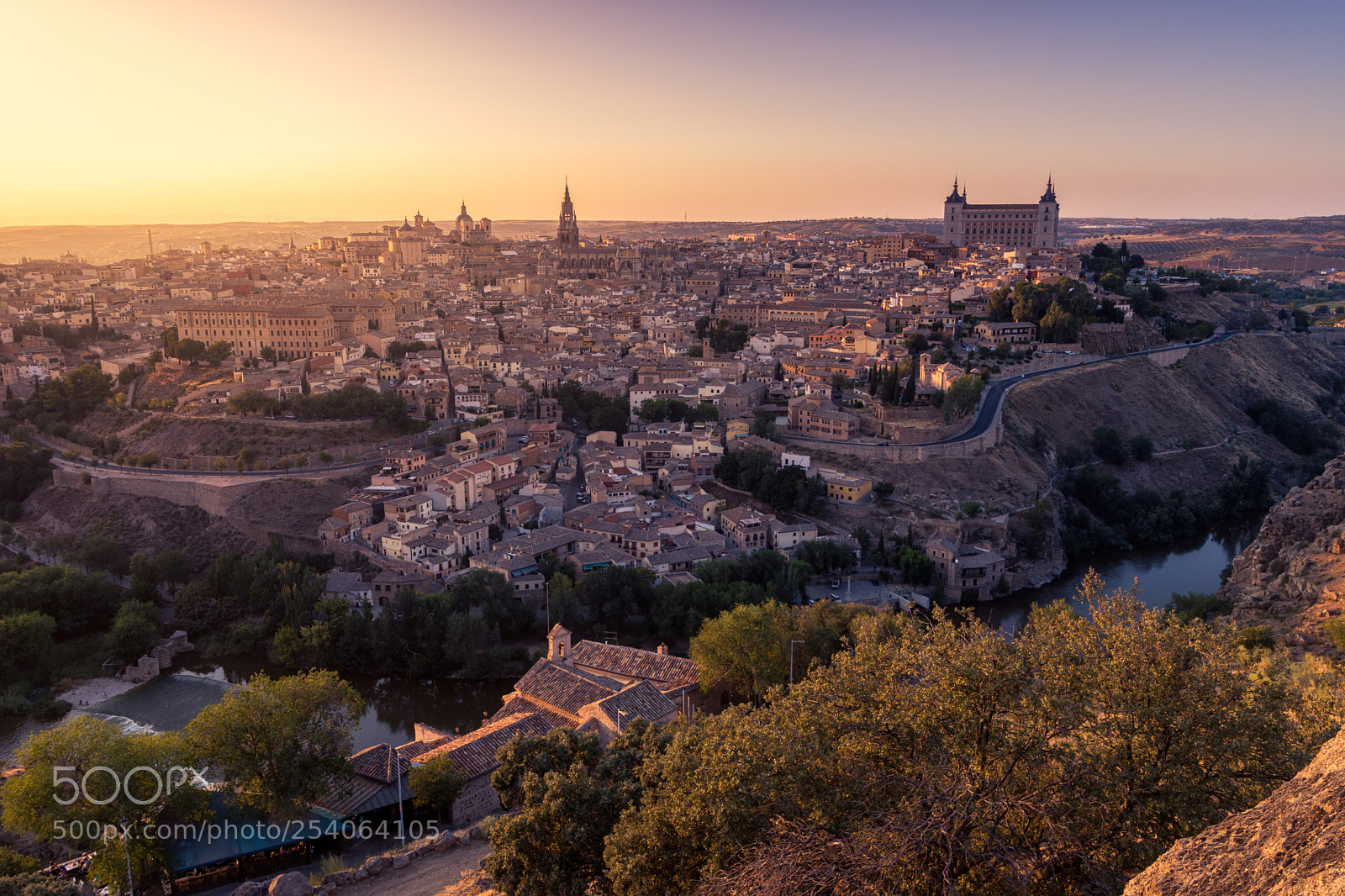 Nikon D7100 sample photo. Sunset of toledo photography