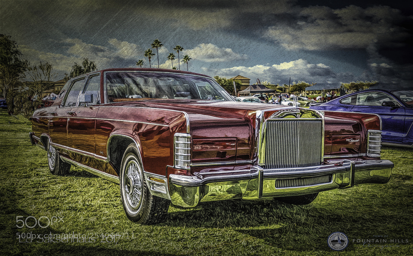 Panasonic Lumix DMC-FZ1000 sample photo. Lincoln continental photography
