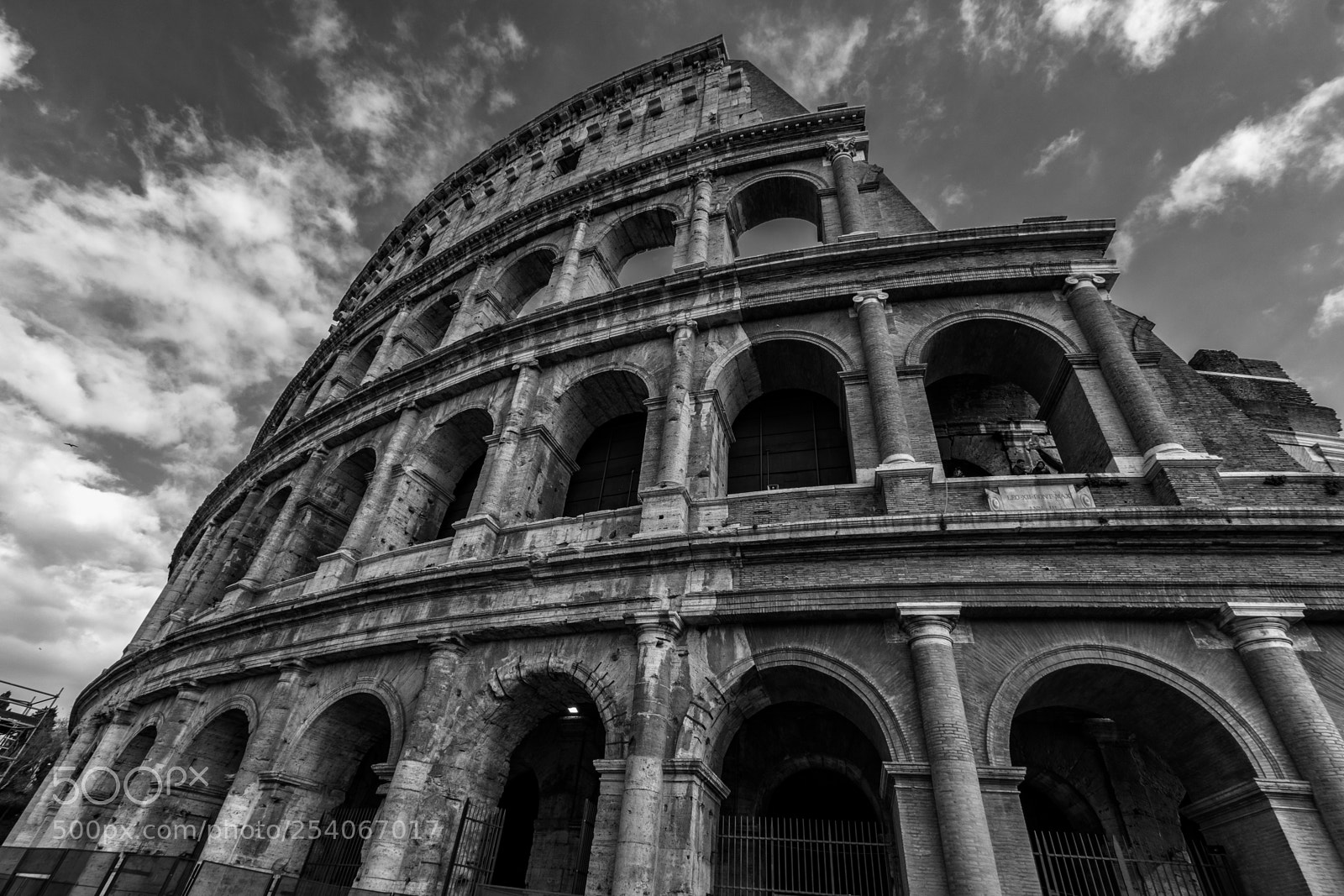 Nikon D5300 sample photo. Side of the colosseum photography