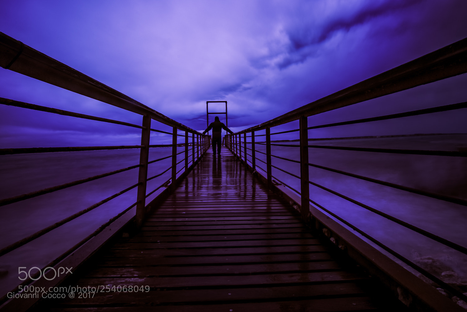 Nikon D810 sample photo. Pier photography